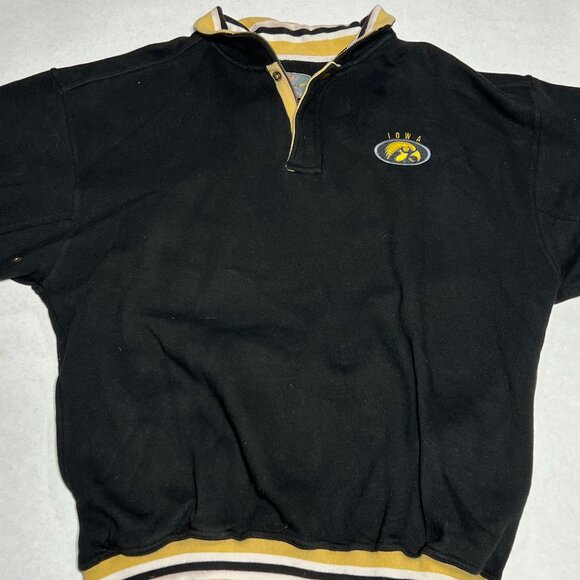 Mens Cheyenne River Iowa Hawkeyes pull over size L - Picture 1 of 6